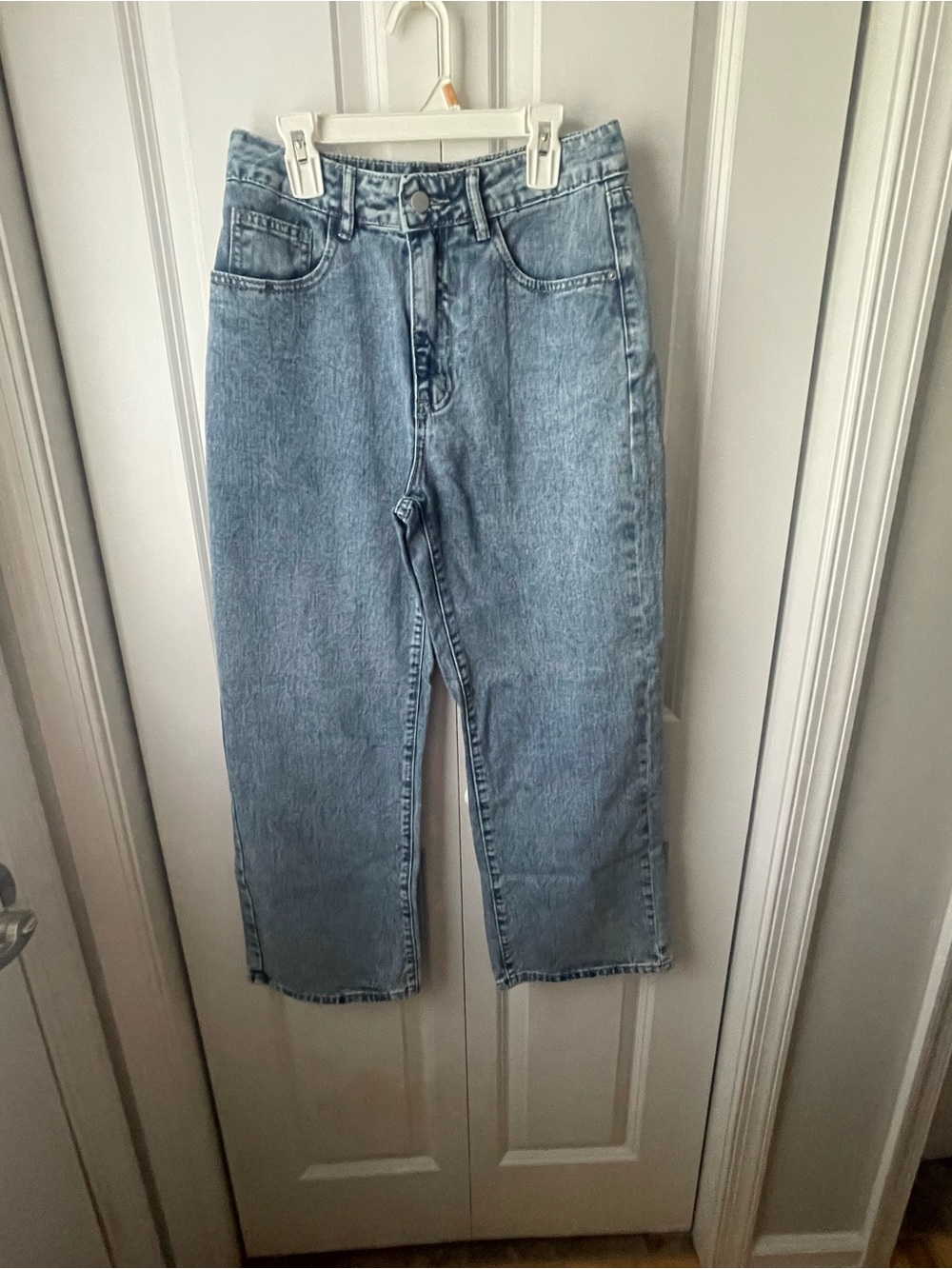 Light Wash High Waist Jeans
